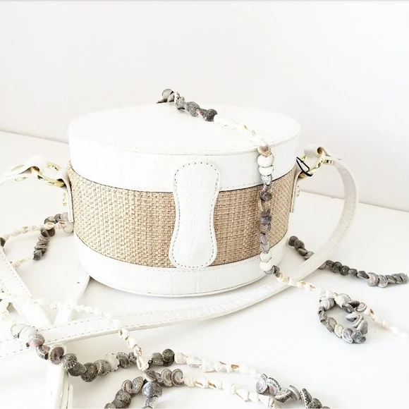 Sam Edelman Bags Sale Nwt Sam Edelman Straw White Crossbody
